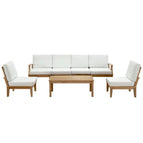 Natural White / Teak