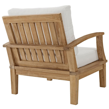 Modway EEI-1488 Marina 9 Piece Outdoor Patio Teak Set Modway