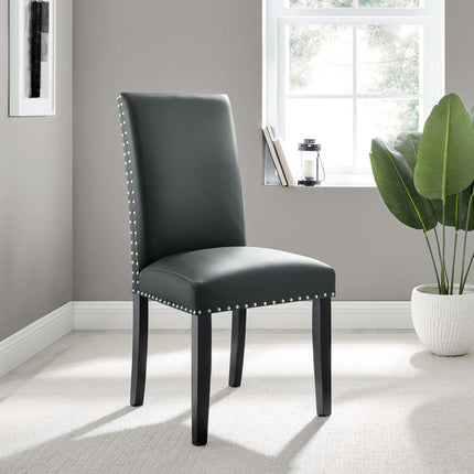 Modway EEI-1491 Parcel Dining Faux Leather Side Chair Modway