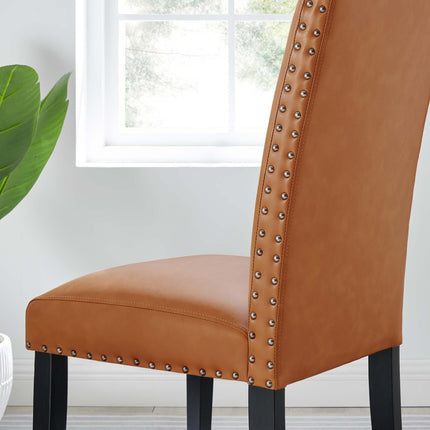 Modway EEI-1491 Parcel Dining Faux Leather Side Chair Modway