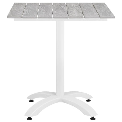 Modway EEI-1514 Maine 28" Outdoor Patio Dining Table Modway