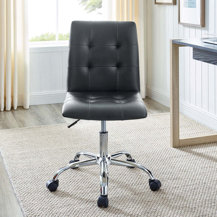 Modway EEI-1533 Prim Armless Mid Back Office Chair Modway
