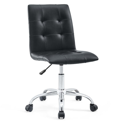 Modway EEI-1533 Prim Armless Mid Back Office Chair Modway