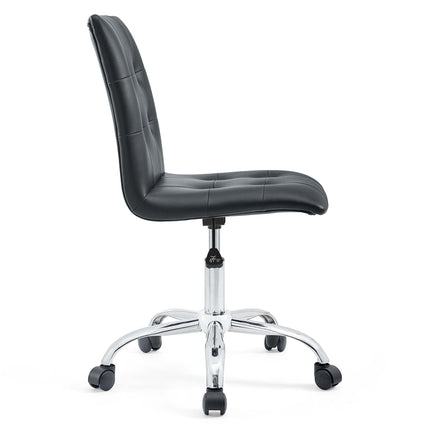 Modway EEI-1533 Prim Armless Mid Back Office Chair Modway