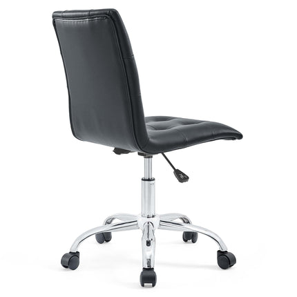 Modway EEI-1533 Prim Armless Mid Back Office Chair Modway