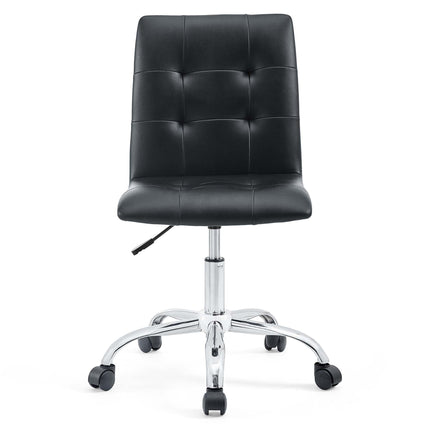 Modway EEI-1533 Prim Armless Mid Back Office Chair Modway
