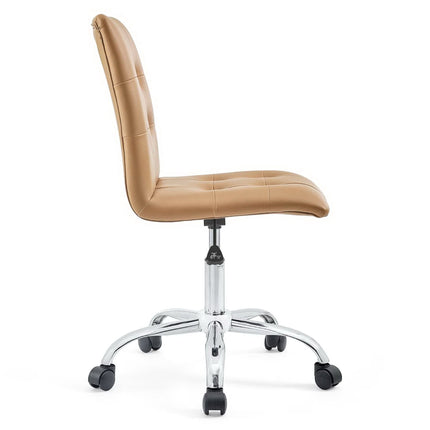 Modway EEI-1533 Prim Armless Mid Back Office Chair Modway