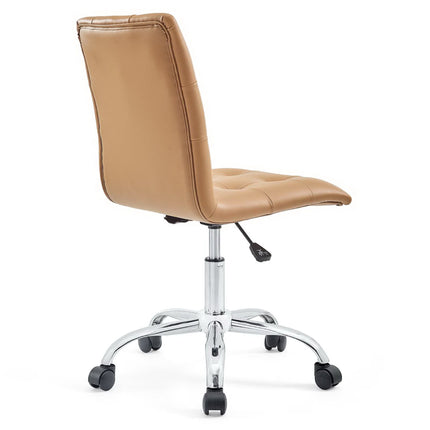 Modway EEI-1533 Prim Armless Mid Back Office Chair Modway