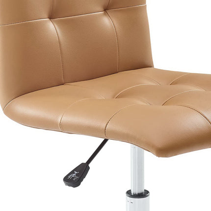 Modway EEI-1533 Prim Armless Mid Back Office Chair Modway