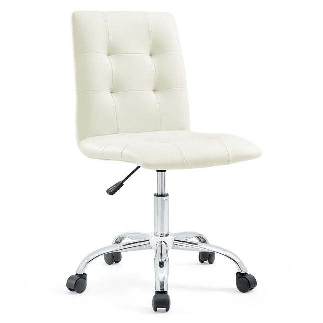 Modway EEI-1533 Prim Armless Mid Back Office Chair Modway