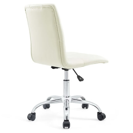 Modway EEI-1533 Prim Armless Mid Back Office Chair Modway