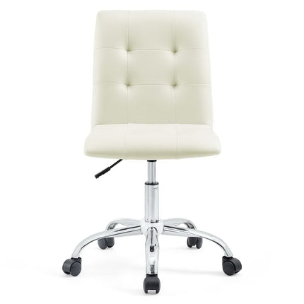 Modway EEI-1533 Prim Armless Mid Back Office Chair Modway