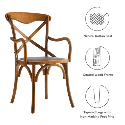 Modway EEI-1538 Gear Dining Armchair Modway