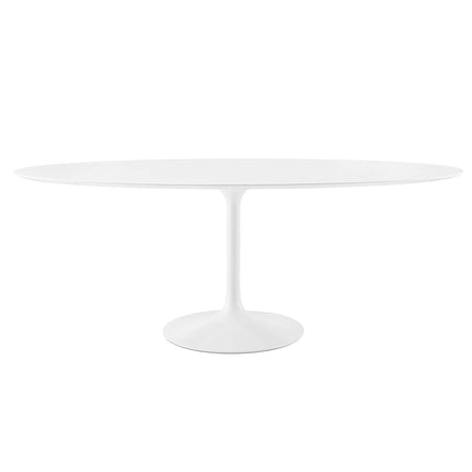 Modway EEI-1657 Lippa 78" Oval Wood Dining Table Modway