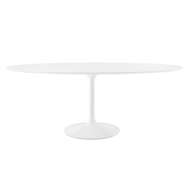 Modway EEI-1657 Lippa 78" Oval Wood Dining Table Modway