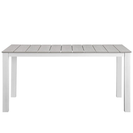Modway EEI-1749 Maine 7 Piece Outdoor Patio Dining Set Modway