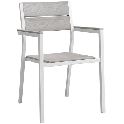 Modway EEI-1753 Maine 9 Piece Outdoor Patio Dining Set Modway