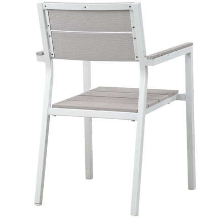 Modway EEI-1753 Maine 9 Piece Outdoor Patio Dining Set Modway