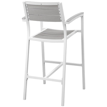 Modway EEI-1755 Maine 5 Piece Outdoor Patio Bar Set Modway