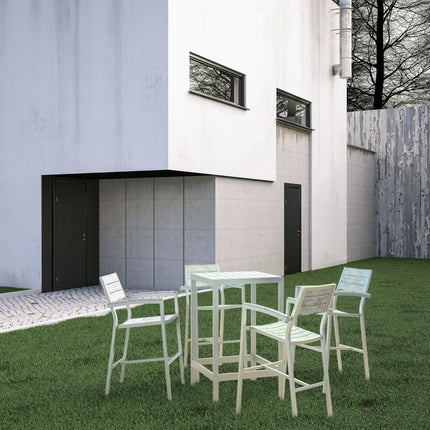 Modway EEI-1755 Maine 5 Piece Outdoor Patio Bar Set Modway