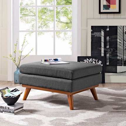 Modway EEI-1797 Engage Upholstered Fabric Ottoman Modway