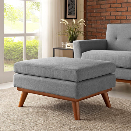 Modway EEI-1797 Engage Upholstered Fabric Ottoman Modway