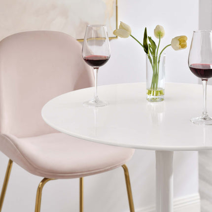 Modway EEI-1825 Lippa 28" Round Wood Bar Table Modway