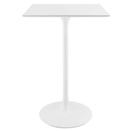 Modway EEI-1826 Lippa 28" Square Wood Bar Table Modway