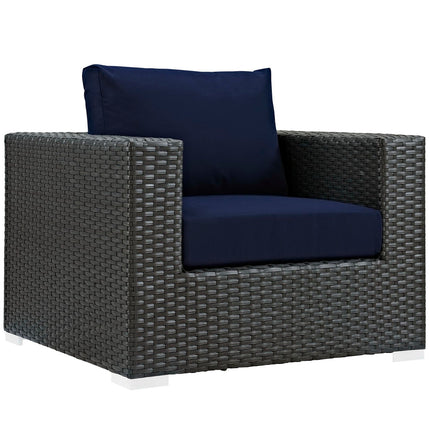 Modway EEI-1850 Sojourn Outdoor Patio Sunbrella® Armchair - Plaza Home Decor