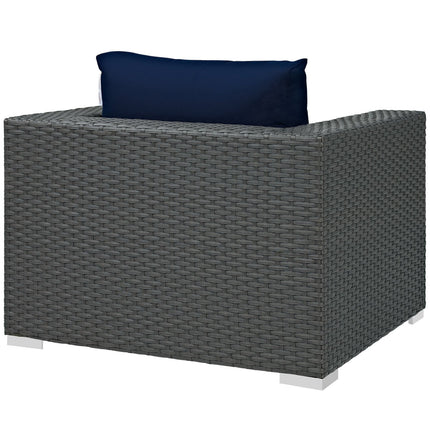 Modway EEI-1850 Sojourn Outdoor Patio Sunbrella® Armchair - Plaza Home Decor