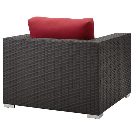Modway EEI-1850 Sojourn Outdoor Patio Sunbrella® Armchair - Plaza Home Decor