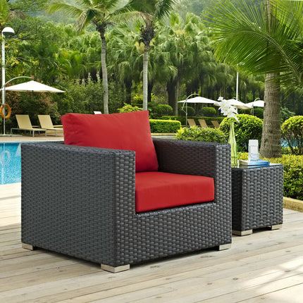 Modway EEI-1850 Sojourn Outdoor Patio Sunbrella® Armchair - Plaza Home Decor