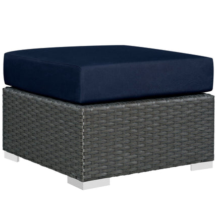 Modway EEI-1855 Sojourn Outdoor Patio Sunbrella® Ottoman - Plaza Home Decor