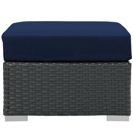 Modway EEI-1855 Sojourn Outdoor Patio Sunbrella® Ottoman - Plaza Home Decor