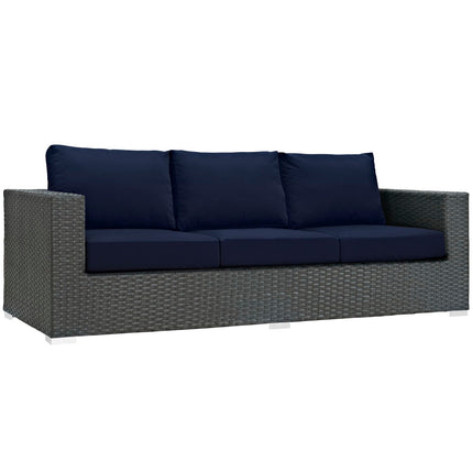 Modway EEI-1860 Sojourn Outdoor Patio Sunbrella® Sofa - Plaza Home Decor