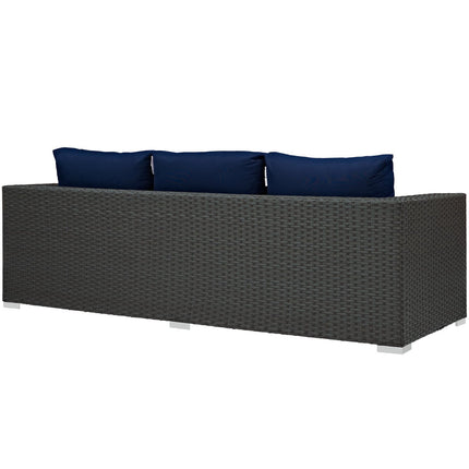 Modway EEI-1860 Sojourn Outdoor Patio Sunbrella® Sofa - Plaza Home Decor