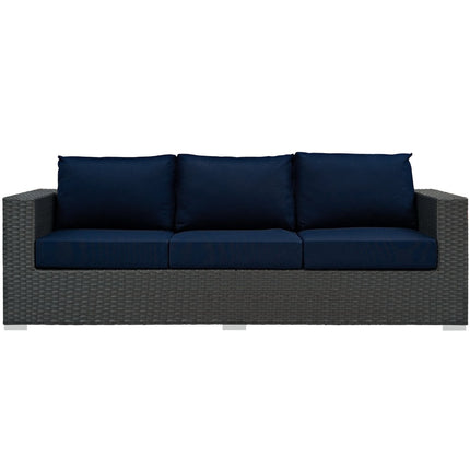 Modway EEI-1860 Sojourn Outdoor Patio Sunbrella® Sofa - Plaza Home Decor