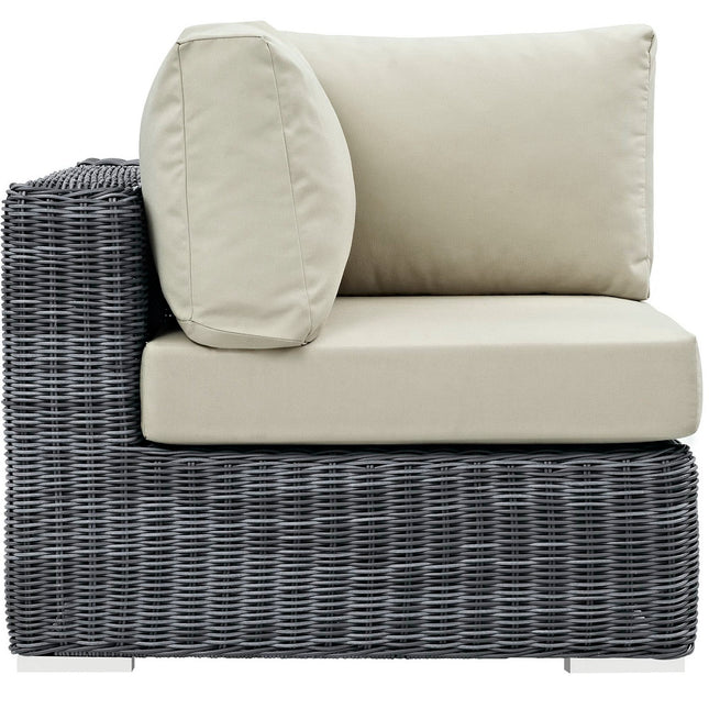 Modway EEI-1870 Summon Outdoor Patio Sunbrella® Corner - Plaza Home Decor