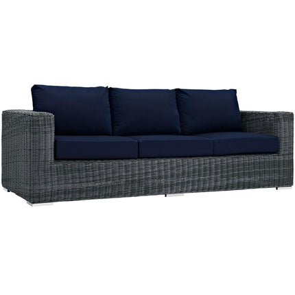 Modway EEI-1874 Summon Outdoor Patio Sunbrella® Sofa - Plaza Home Decor