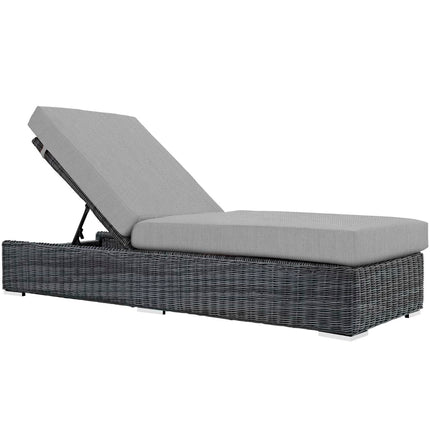 Modway EEI-1876 Summon Outdoor Patio Sunbrella® Chaise Lounge - Plaza Home Decor