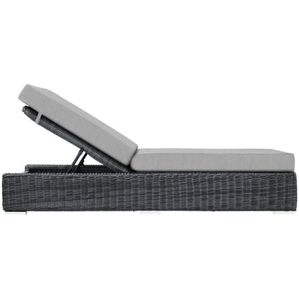 Modway EEI-1876 Summon Outdoor Patio Sunbrella® Chaise Lounge - Plaza Home Decor
