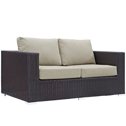 Modway EEI-1907 Convene Outdoor Patio Loveseat Modway