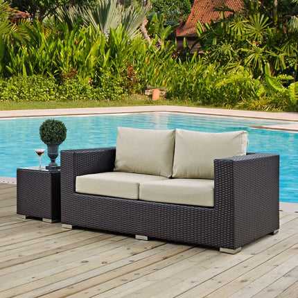 Modway EEI-1907 Convene Outdoor Patio Loveseat Modway