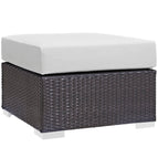 Espresso White / Fabric