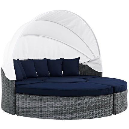 Modway EEI-1997 Summon Canopy Outdoor Patio Sunbrella® Daybed - Plaza Home Decor