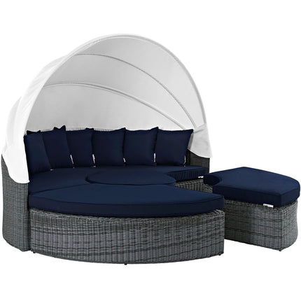 Modway EEI-1997 Summon Canopy Outdoor Patio Sunbrella® Daybed - Plaza Home Decor