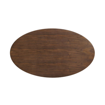 Modway EEI-2020 Lippa 48" Oval Wood Coffee Table Modway