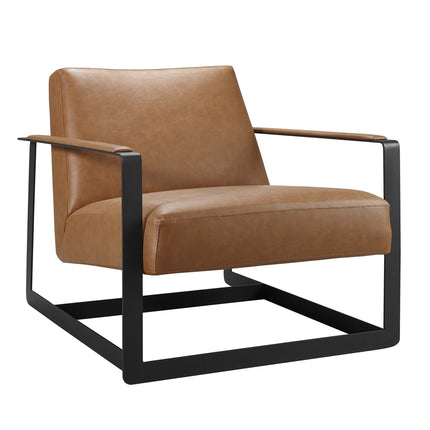 Modway EEI-2075 Seg Vegan Leather Accent Chair Modway