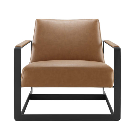 Modway EEI-2075 Seg Vegan Leather Accent Chair Modway
