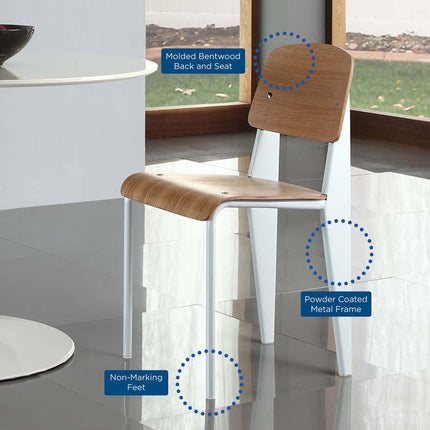 Modway EEI-214 Cabin Dining Side Chair Modway